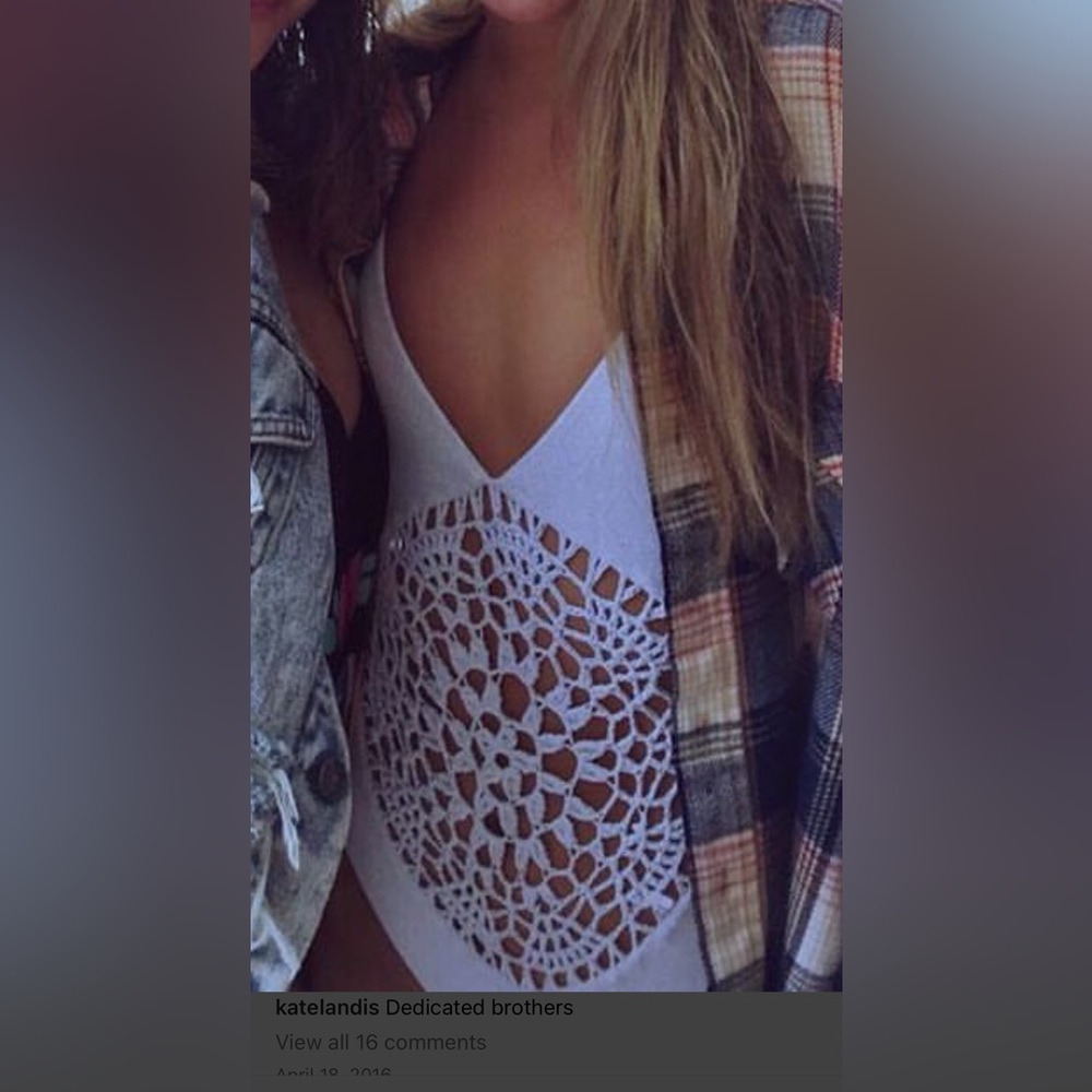 Frankie’s crochet one piece!